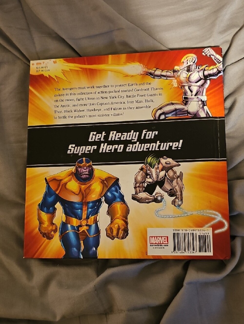 Marvel Avengers Storybook Collection - Orange, Green, Purple, Red, Blue - Picture 2 of 2